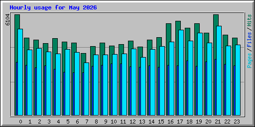 Hourly usage for May 2026